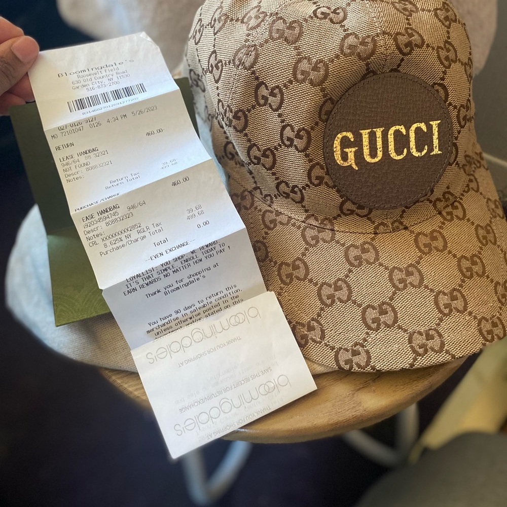 100% real Gucci hat